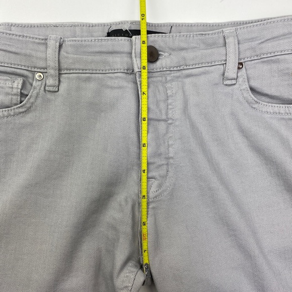 Victoria Beckham Gray Denim Ankle Skinny Jean Size 32 - Picture 5 of 13
